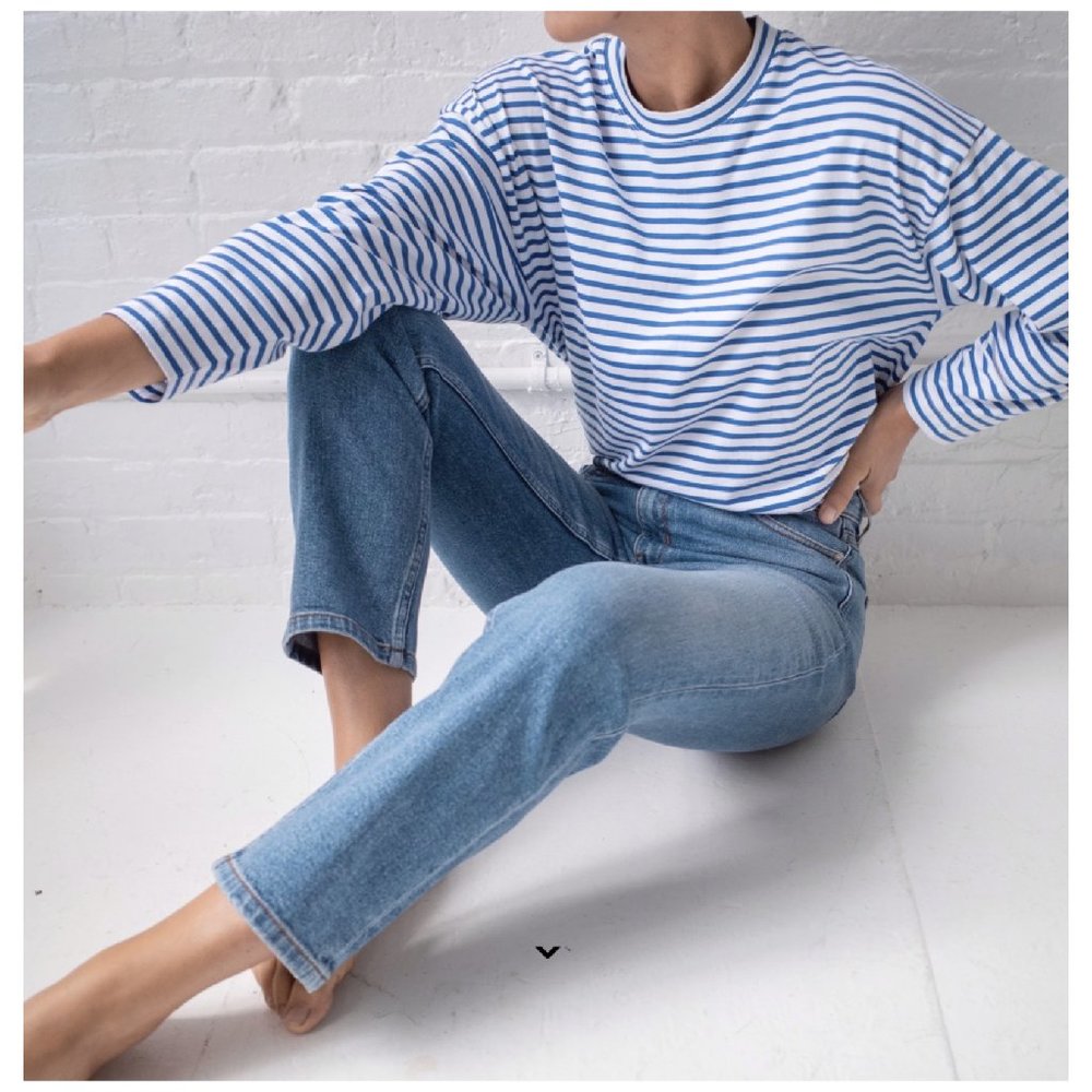 AYR The French Fry Striped Top